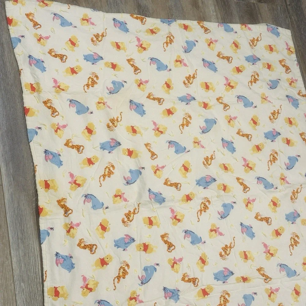 Disney Winnie the Pooh Handmade Blanket 42 x48 Handmade Baby Quilt Springs Indus